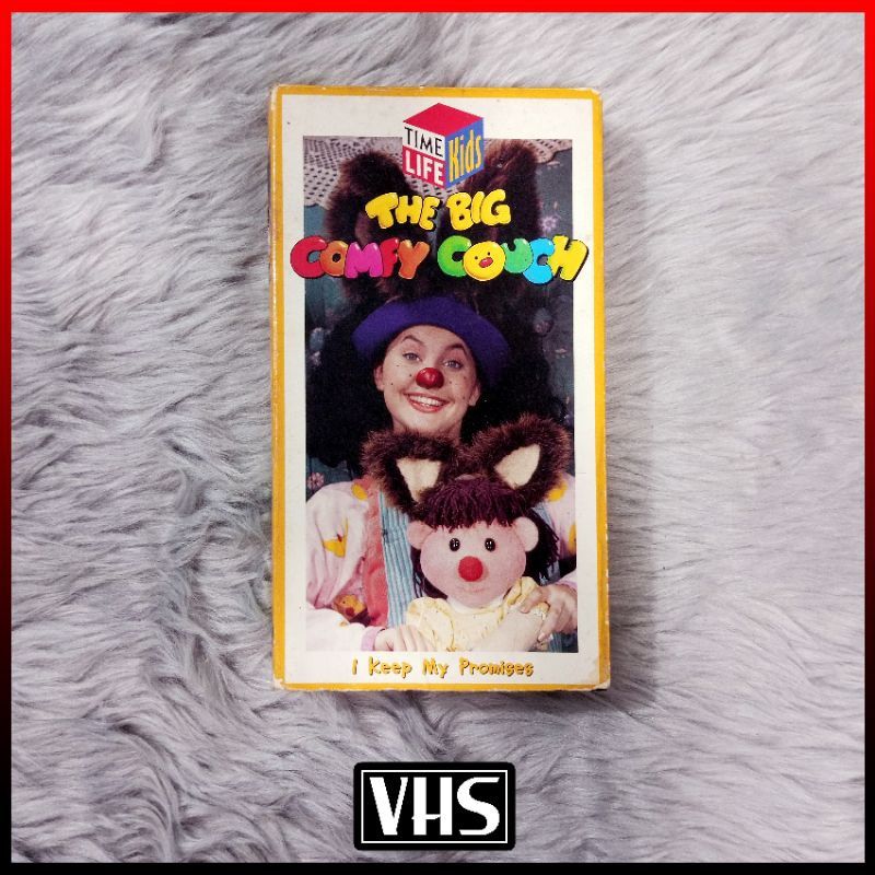 The Big Comfy Couch " I Keep My Promises" RARE VHS copy Shopee