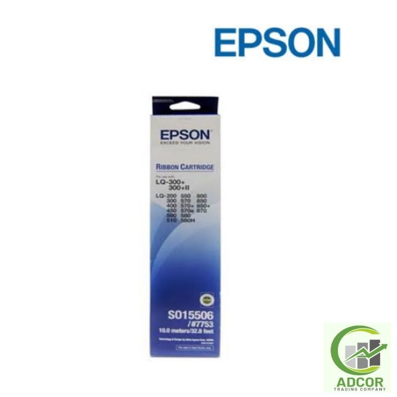 Epson Ribbon Cartridge SO15606/#7753 | Shopee Philippines