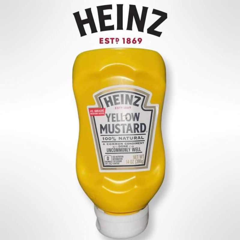 Heinz yellow mustard 396g Shopee Philippines