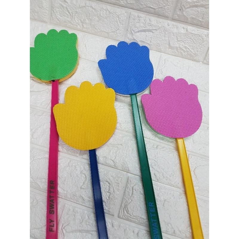 Rubber hand shape fly swatter by set (check variation) | Shopee Philippines