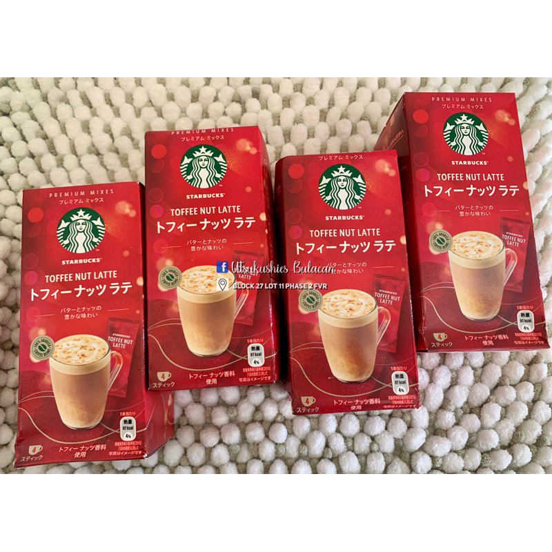 Starbucks Toffee Nut Latte Limited Edition Premium Shopee Philippines