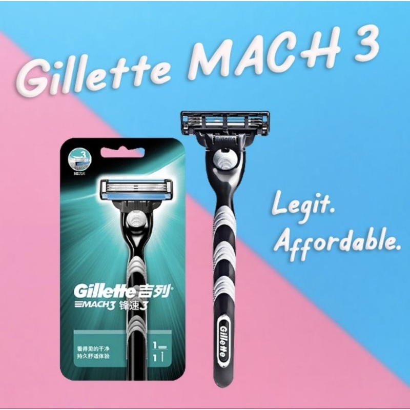 Gillette Mach 3 Dual Comfort | Shopee Philippines