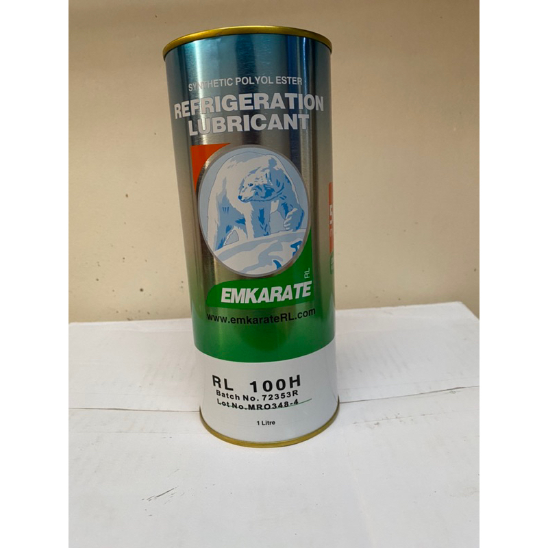 Emkarate Refrigeration Lubricant 1L | RL68H | RL100H | Compressor Oil ...