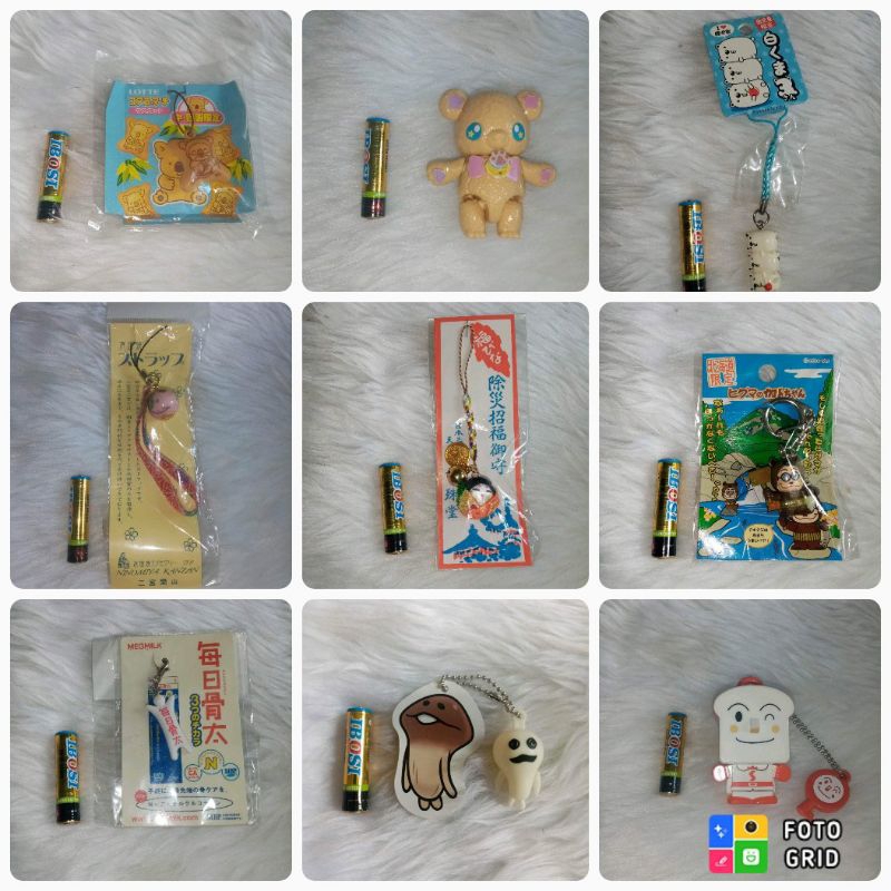 Assorted Japan Anik Anik Keychains | Shopee Philippines