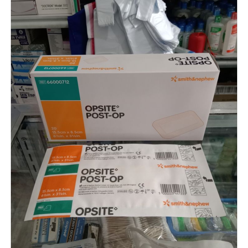 OPSITE POST- OP 15.5cm x 8.5cm( 1pc only) | Shopee Philippines