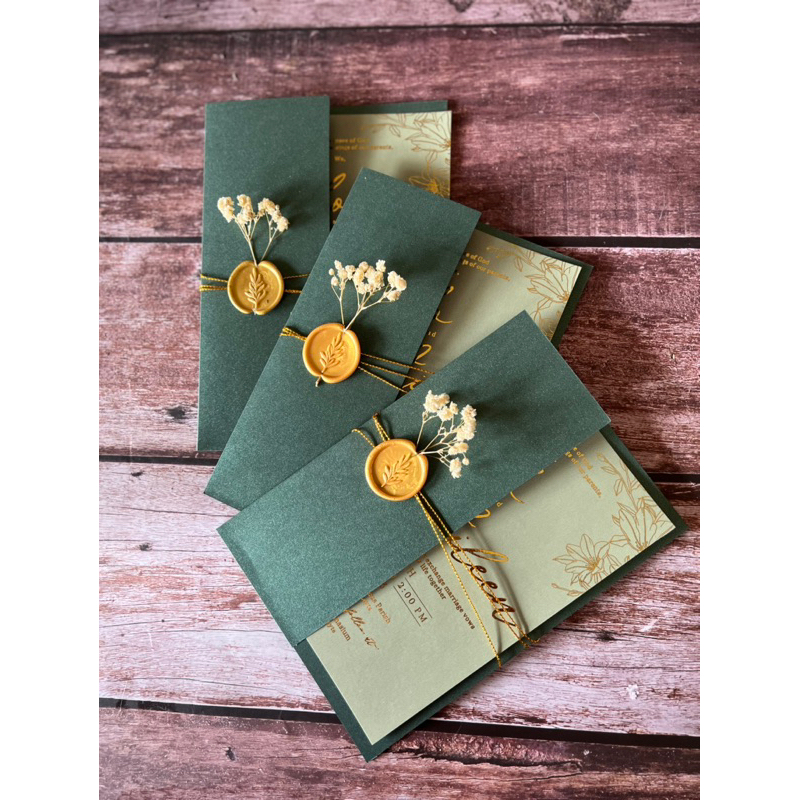 Pocket Cover for wedding Invitations | Shopee Philippines