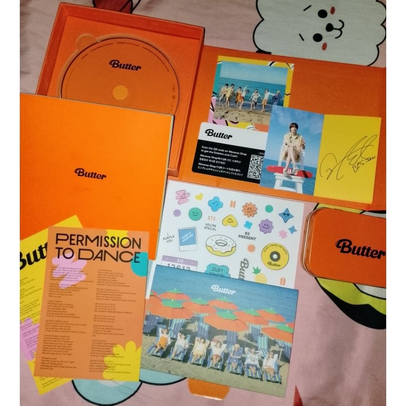 UNSEALD BTS BUTTER ALBUM (PEACH VERSION) Shopee Philippines