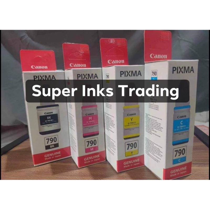 Canon 790 Genuine inks Available all colors | Shopee Philippines