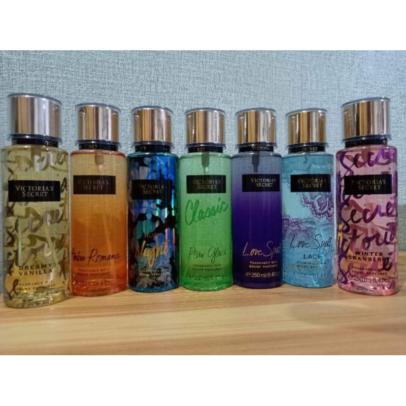 Victorias Secret Fragrance Mist Brume Perfume 250ml Shopee Philippines 