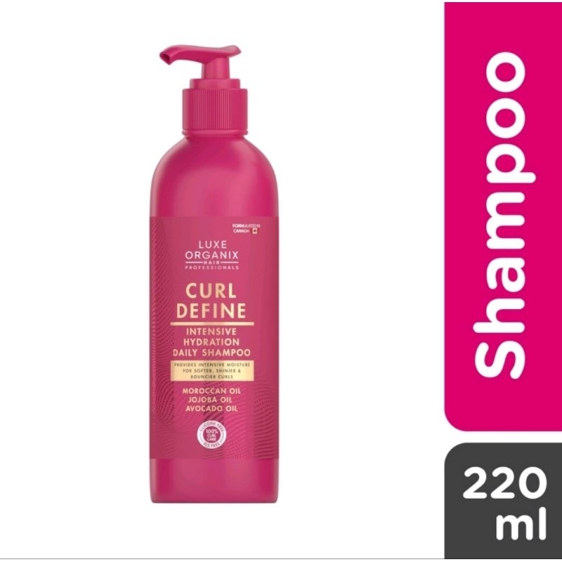 Luxe Organix Curl Define Intensive Hydration Daily Shampoo (CGM ...