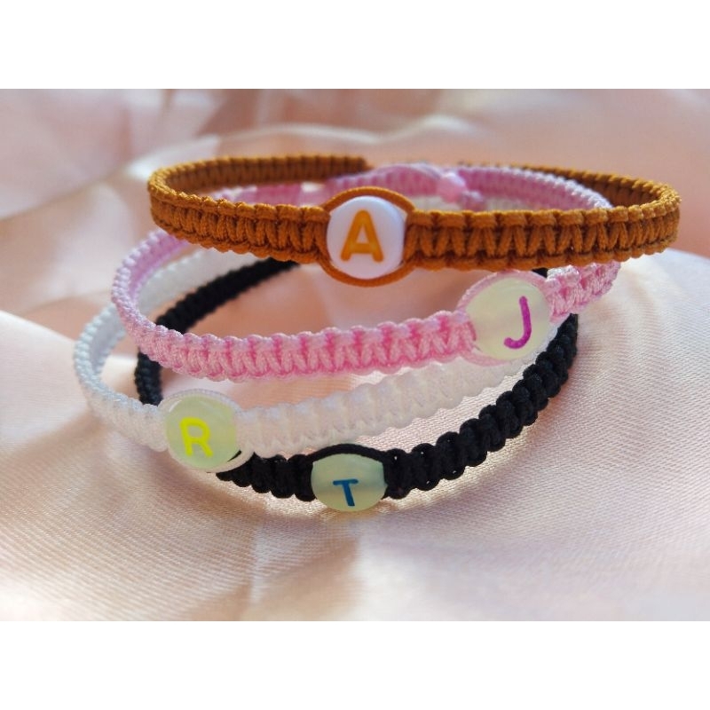 CUSTOMIZED BRACELET LETTER BEAD Shopee Philippines