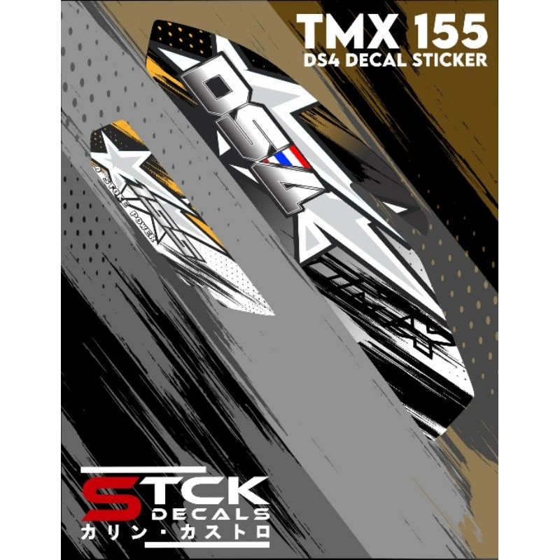 honda tmx 155 sticker design