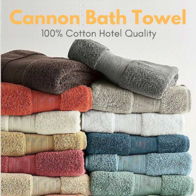 Cannon Bath Towel 100 Cotton Shopee Philippines