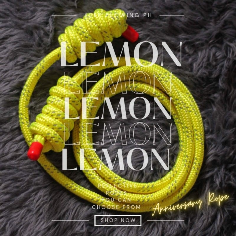 Keep Flowing Rope Flow - LEMON: Alitaptap Rope Series | Shopee Philippines