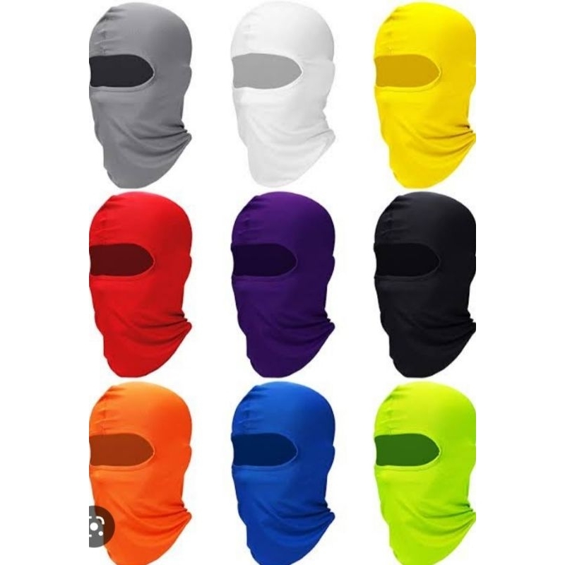 Balaclava Full Face Black/Red/White/Blue/Grey/Orange | Shopee Philippines