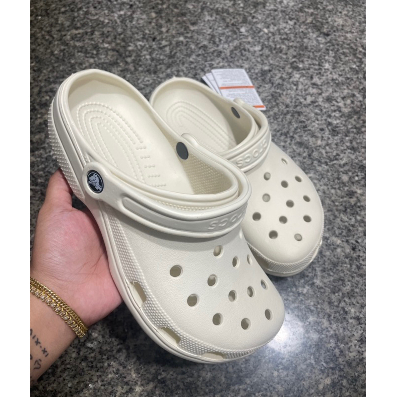 Crocs Classic Clogs STUCCO UNISEX! | Shopee Philippines