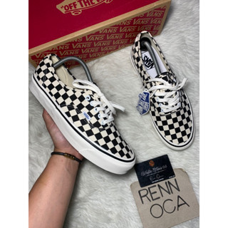 Checkered vans clearance sale