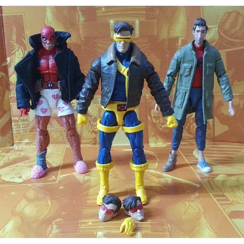 MARVEL LEGENDS CYCLOPS LOVE TRIANGLE 3 PACK | Shopee Philippines