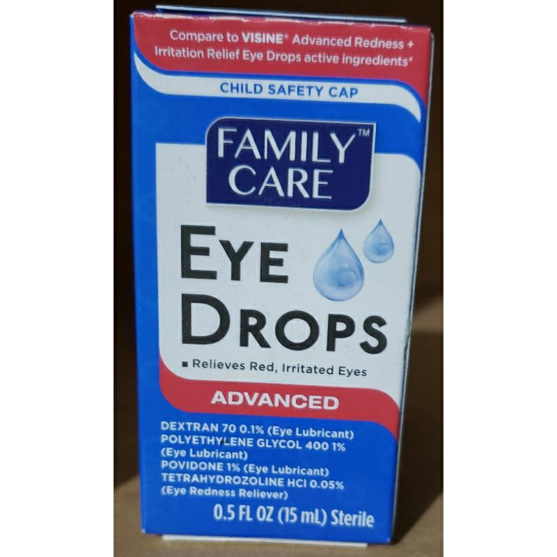 Family Care Eye Drops Advanced 15ml (0.5 fl oz) | Shopee Philippines