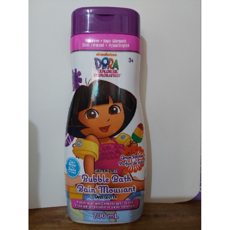 Nickelodeon Dora The Explorer Grape & BubbleGum Scented Bubble Bath 700 ...