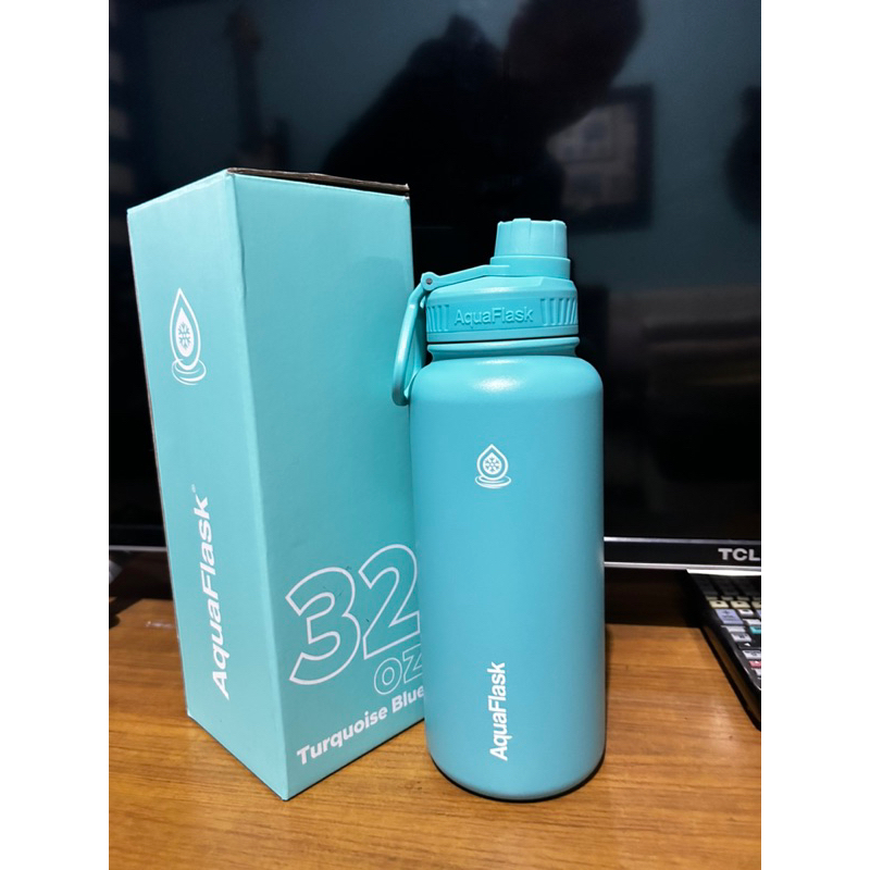 Aquaflask 32oz (Cherry Red and Turquoise Blue) | Shopee Philippines