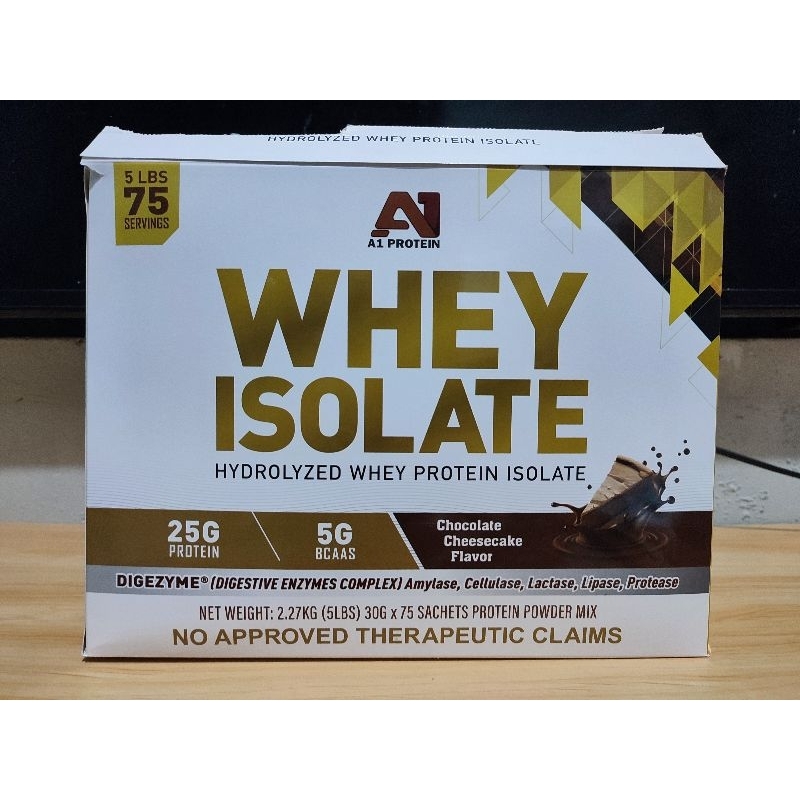 A1 PROTEIN WHEY ISOLATE RETAIL PER SACHET Shopee Philippines