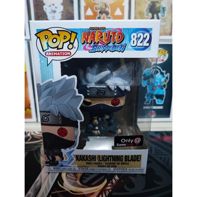 Naruto Funko Pop! Kakashi Lightning Blade (Gamestop) Shopee Philippines