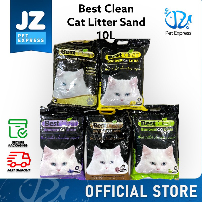 Best Clean Cat Litter Sand 10Liters Shopee Philippines