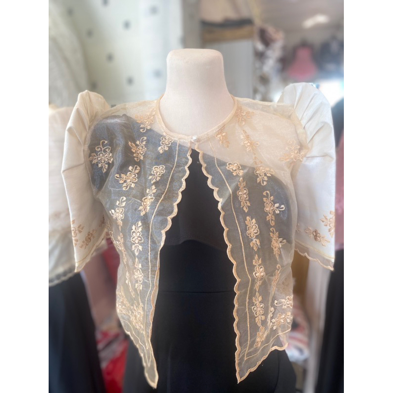 bolero kimona Filipiniana | Shopee Philippines