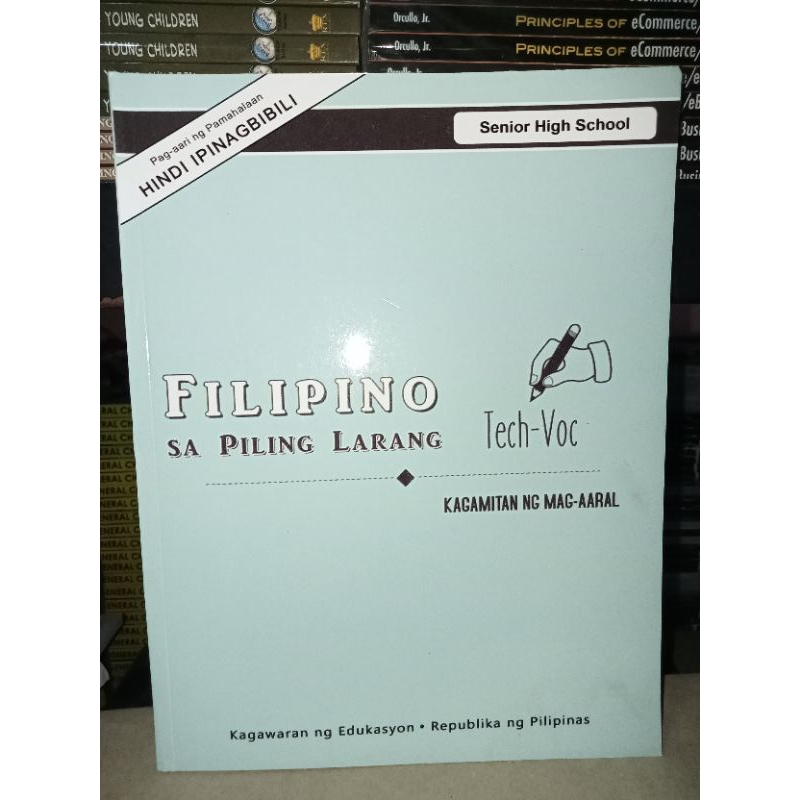 Filipino Sa Piling Larang Tech-Voc Kagamitan Ng Mag-aaral | Shopee ...