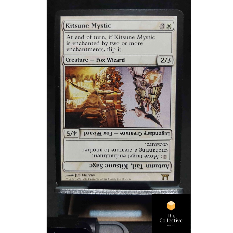 Magic the Gathering MTG Card Game Kitsune Mystic // AutumnTail