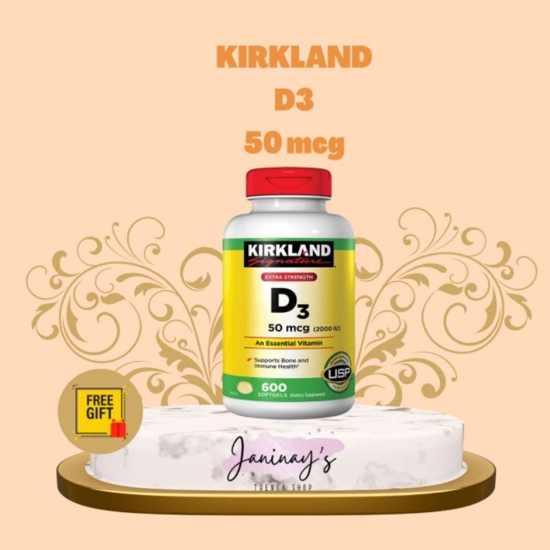Kirkland D3 50mcg (2000 IU) Shopee Philippines