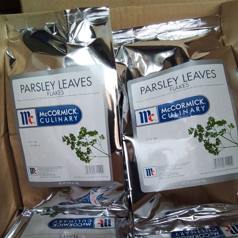 McCormick Parsley Leaves Flakes 150g Shopee Philippines