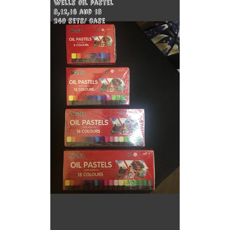 WELLS OIL PASTEL COLOR | Shopee Philippines