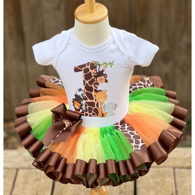 Safari birthday hot sale outfit girl