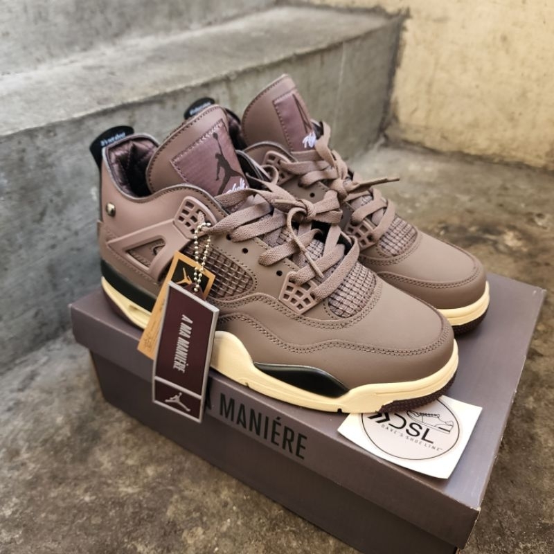 Jordan 4 A MA MANIERE for Men ( Highest Quality OEM ) | Shopee Philippines