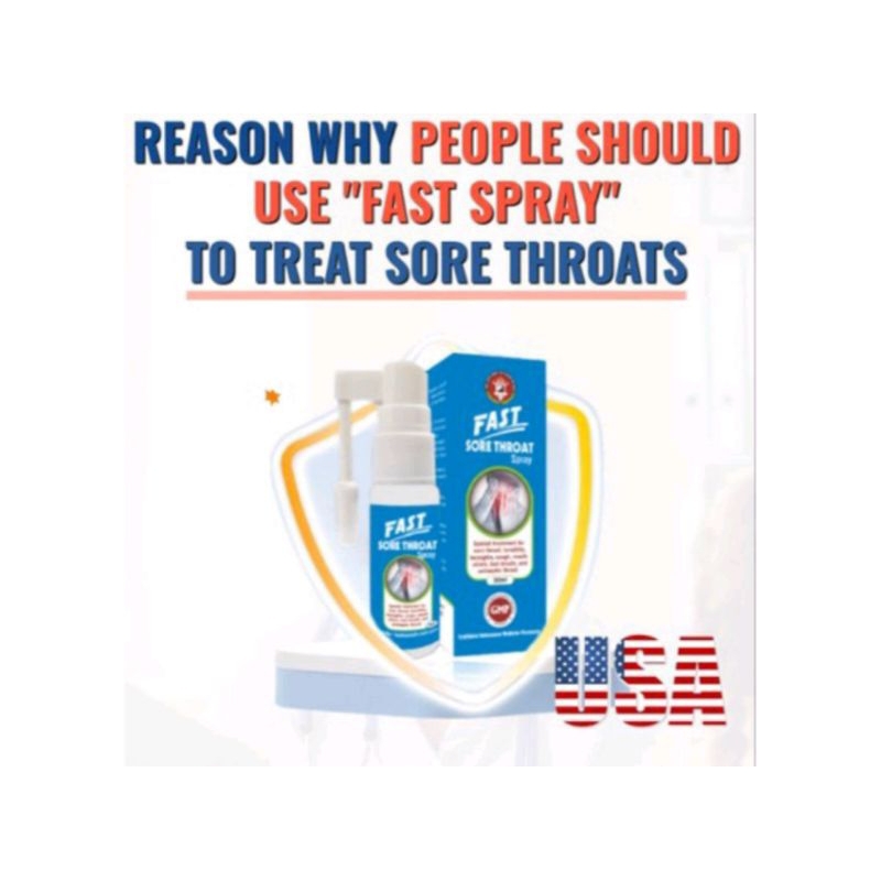 Fast Soar Throat ( Trending Soar Throat Spray, For Tonsillitis