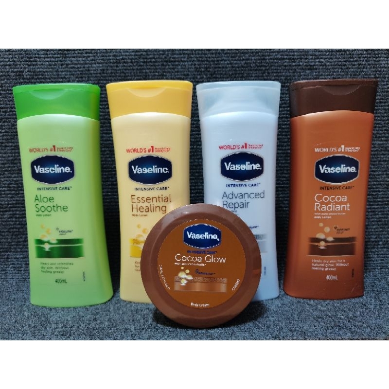 Vaseline Intensive Care Lotion 400ml non sticky Shopee Philippines