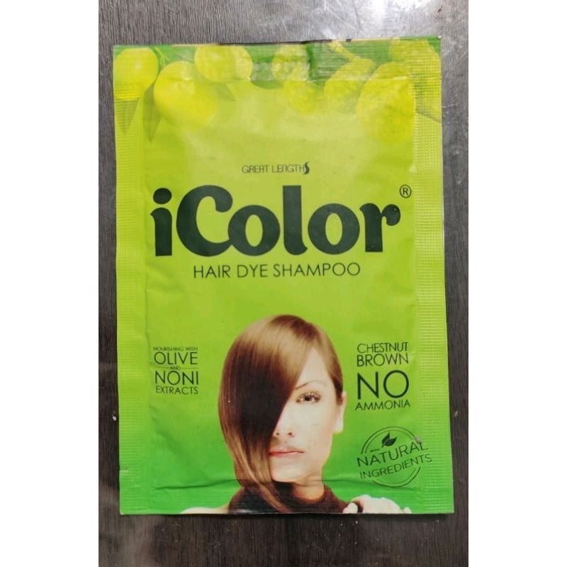 iColor Hair Dye Shampoo Shopee Philippines