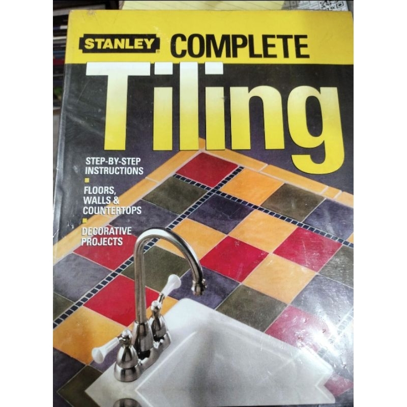 Complete Tiling step by step instructions book Shopee Philippines
