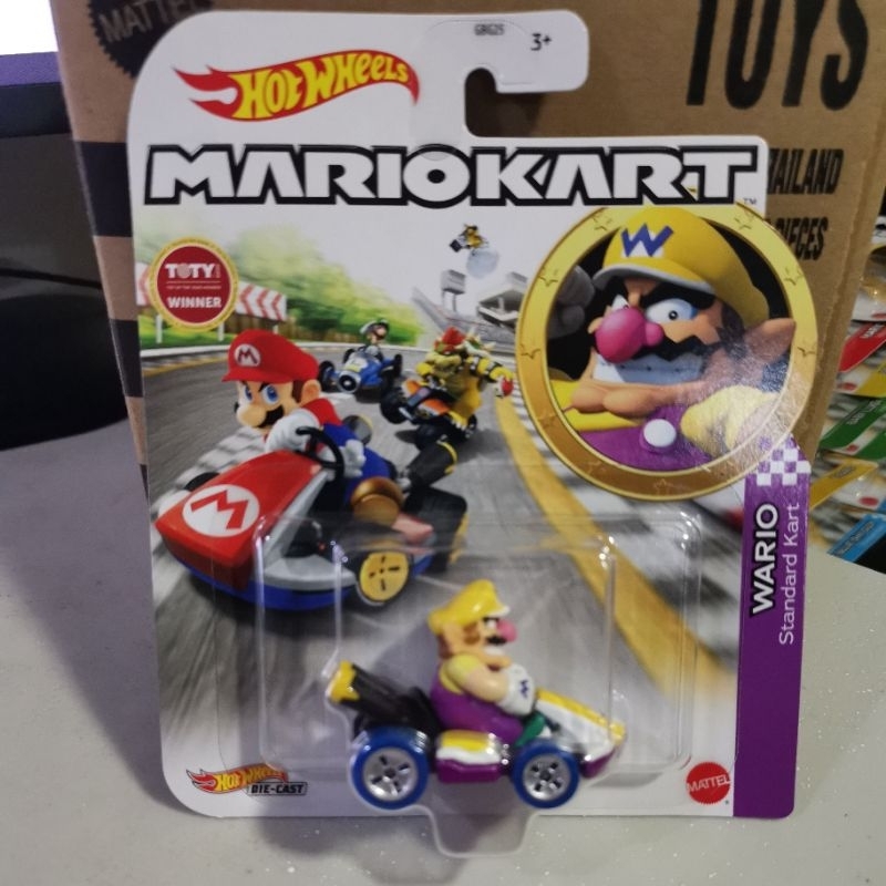 [Wario Standard Kart] Hot Wheels Mario Kart | Shopee Philippines