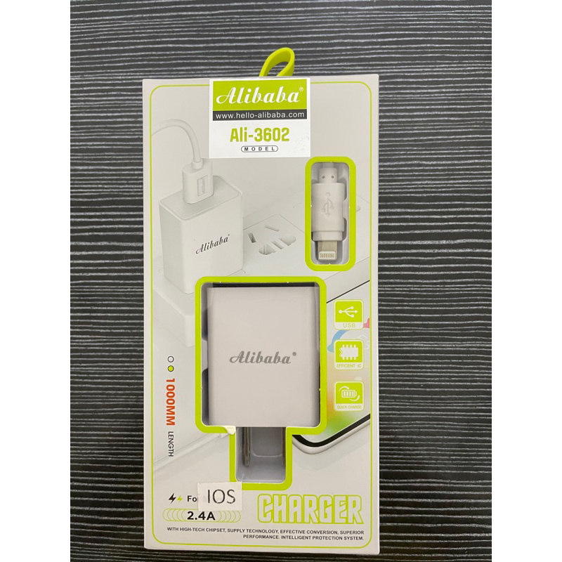 Ali 3602 2.4A fast charge for micro/ios/Type c | Shopee Philippines
