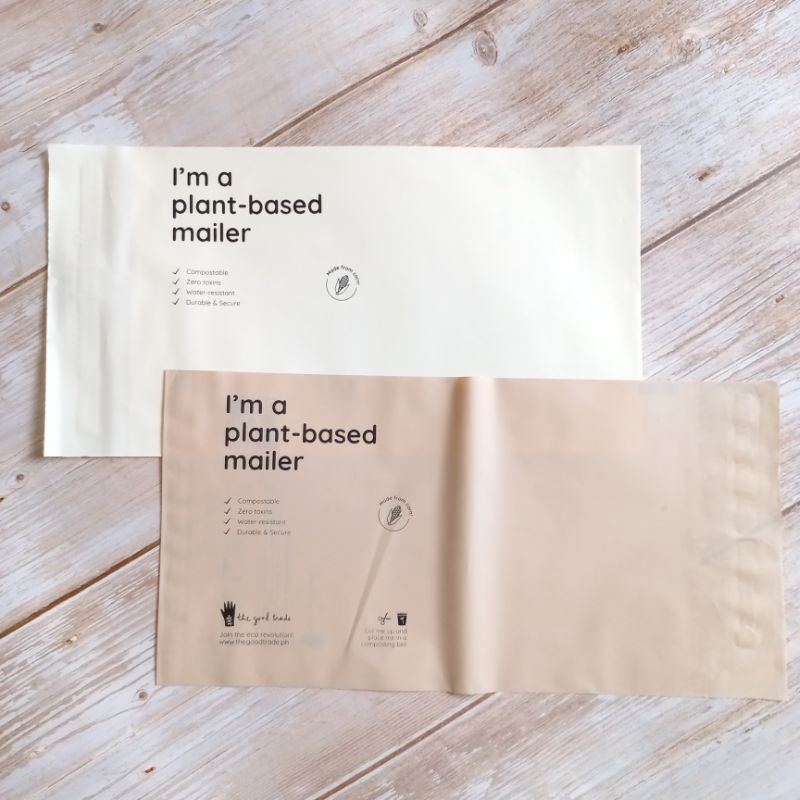 The Good Trade PH Compostable Plantbased Mailers Corn Mailers