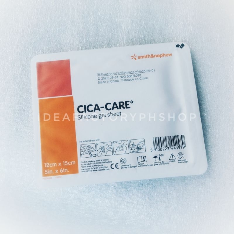 Cicacare Cica Care Smith & Nephew Keloid Silicone Gel Sheet Scar Patch