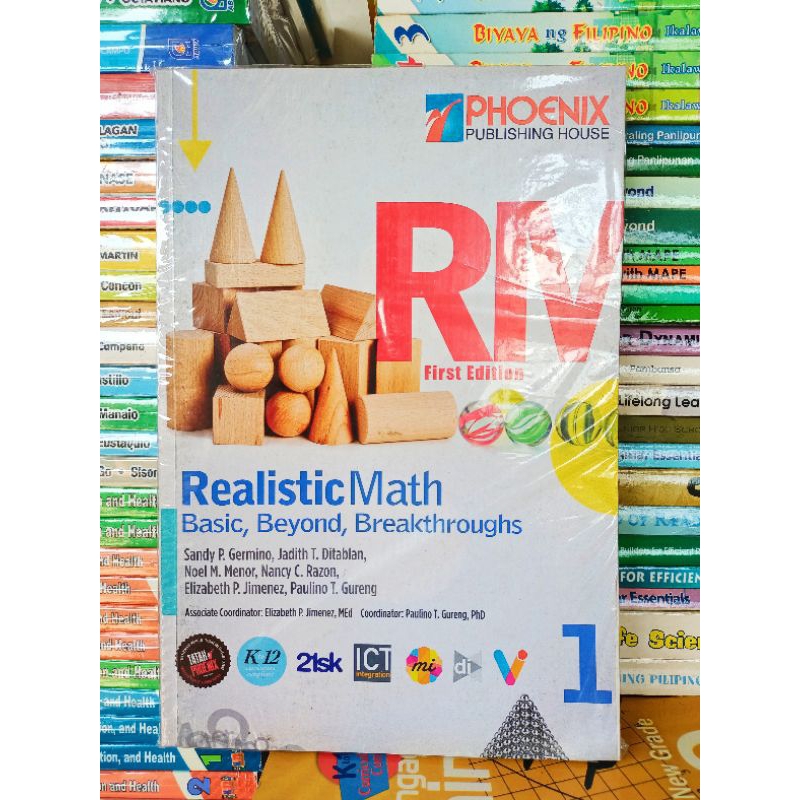 REALISTIC MATH ( Basic,beyond Breakthrough) Grade 1 | Shopee Philippines