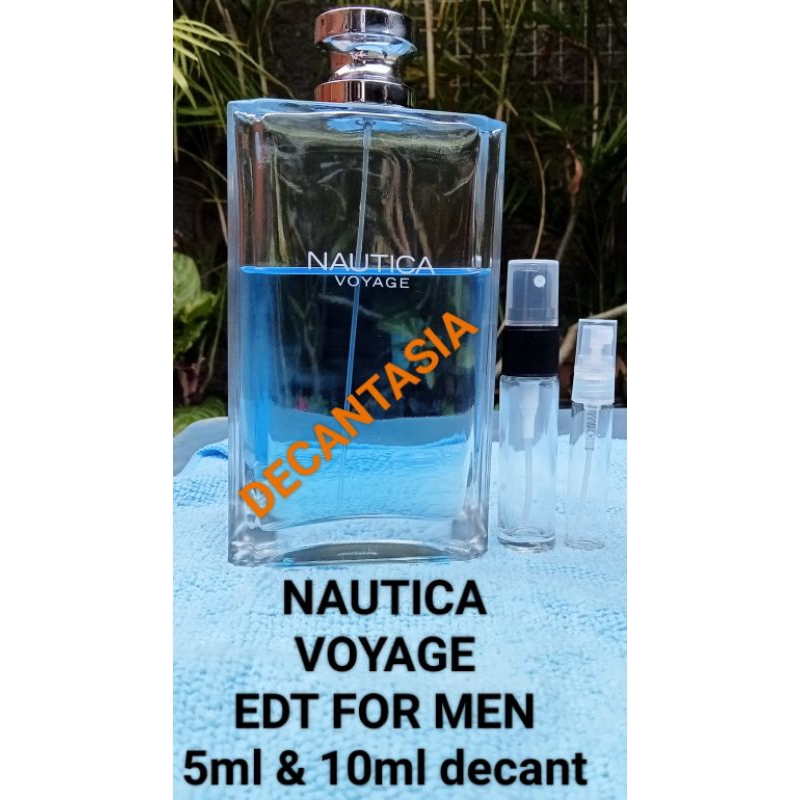 Nautica} Voyage EDT for men. 5ml & 10ml decant/takal