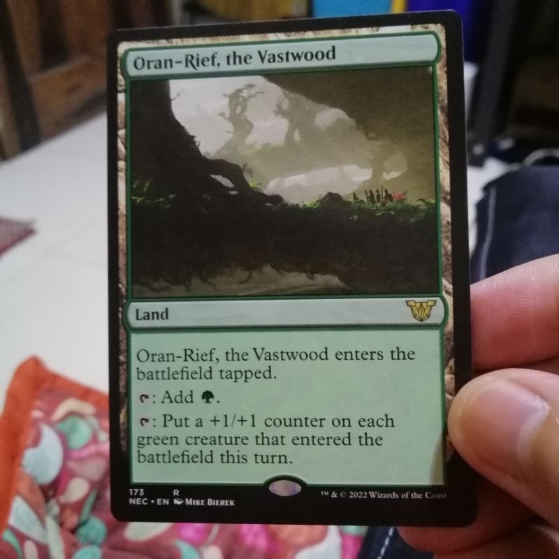1 DDU Oran-Rief, the vastwood MTG card magic commander EDH | Shopee ...