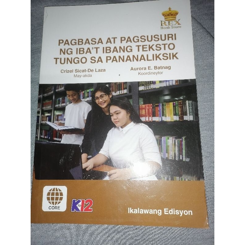 Pagbasa at Pagsusuri ng iba't ibang Teksto tungo sa pananaliksik ( 2019 ...