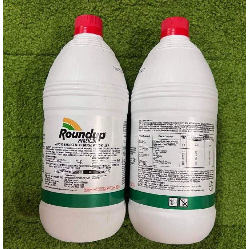 BAYER ROUNDUP HERBICIDE POSTEMERGENT WEED KILLER 1L Shopee Philippines