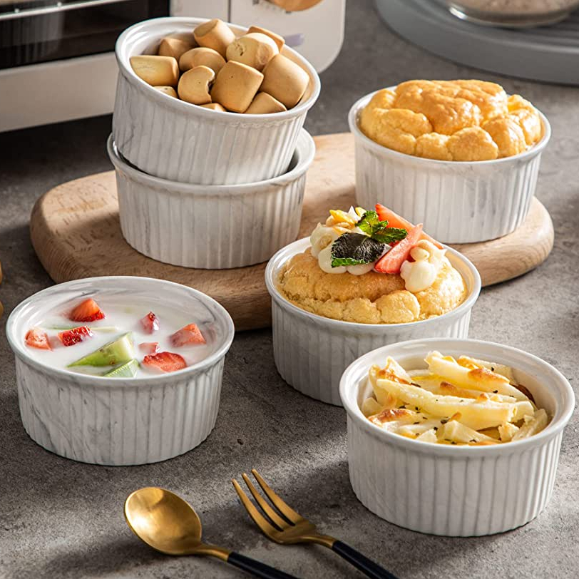 6pcs Porcelain Ramekin (2oz & 3oz & 4oz & 6oz & 8oz) | Shopee Philippines